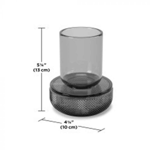 Umbra Allira Black Vase + Holder - Picture 3 of 5